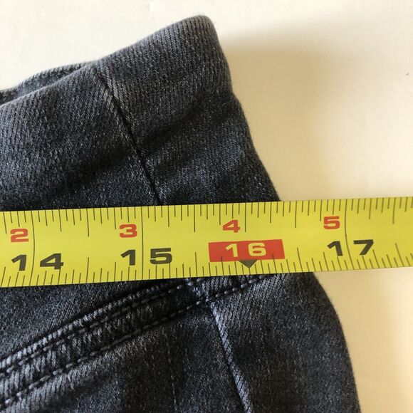 Old Navy Women’s Black High Rise Weekender Flare Pull On Stretch Jeans Size 14 - Picture 5 of 13